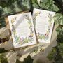 Spring Flowers Evening Invitations And Envelopes, thumbnail 2 of 6