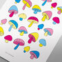 Magic Mushrooms Limited Edition Art Print, thumbnail 3 of 7