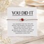 Congratulations Gift For Her, Birthstone Bracelet, thumbnail 1 of 11