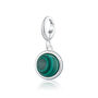 Malachite Touchstone Necklace, Healing, thumbnail 6 of 9