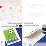 Personalised Football Team Birthday Card, thumbnail 11 of 11