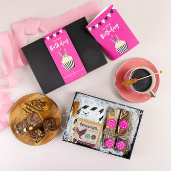 'Happy Birthday Cupcake' Coffee And Treats Box, 3 of 3