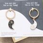 Best Friend Keyrings Set Yin Yang, thumbnail 1 of 4