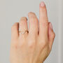 The Valentina Diamond Wedding Band, thumbnail 3 of 4