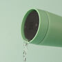 Circular And Co Travel Mug Made From Recycled Stainless Steel 12oz Seaglass Green, thumbnail 4 of 8