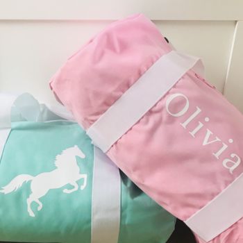 Girls Personalised Horseriding Activity Bag, 4 of 9