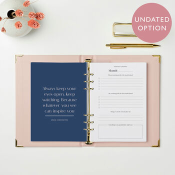 Personalised Dream Plan Do 2024 Life Planner, 10 of 12