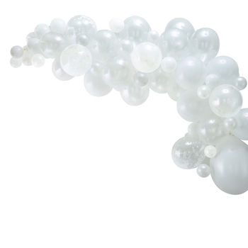 White Balloon Arch Kit Party Decoration Pack, 2 of 2
