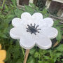 Ceramic Flower Cane Toppers And Bee Bath, thumbnail 7 of 11