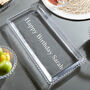 Personalised Luxury Glass Serving Plate, thumbnail 1 of 5