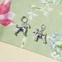 Schnauzer Charm Sterling Silver, thumbnail 2 of 10