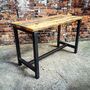 Reclaimed Industrial Tall Poseur Table 319, thumbnail 1 of 6