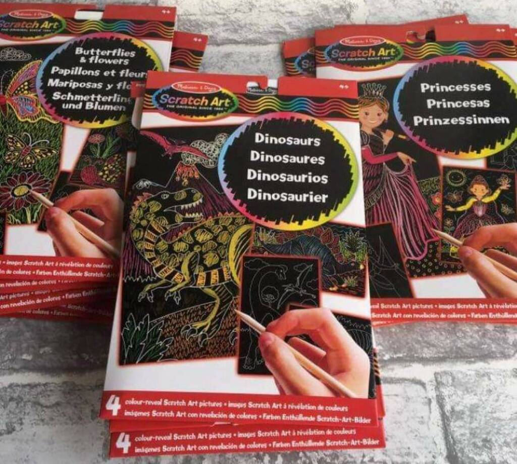Scratch Art Kits By Oodles Of Gifts