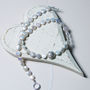 White Coin Pearl And Silver Necklace, thumbnail 6 of 6