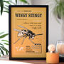 Funny Wasp Art Print, Wasp Fact File, thumbnail 4 of 6