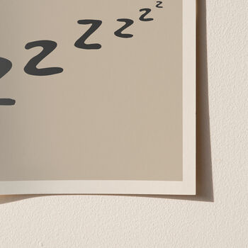 Zzz Goodnight Print, 6 of 12