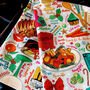 Christmas Tea Towel Eat Drink And Be Merry Foodie, thumbnail 9 of 12