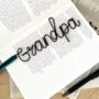 Personalised Wire Bookmark For Grandad, thumbnail 3 of 9