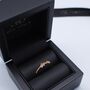 The Sierra 18ct Gold Vermeil Stacking Ring, thumbnail 2 of 7