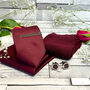Wine Wedding Tie Set, thumbnail 1 of 10