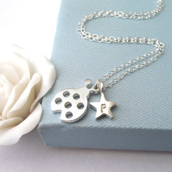 Sterling Silver Ladybird Necklace, 4 of 12