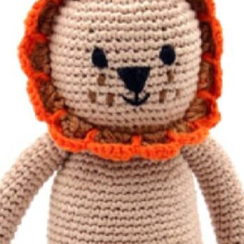 Handmade Lion Fair Trade Toy, 3 of 3