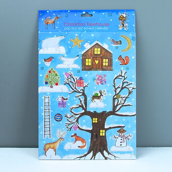 Personalised Treehouse Advent Calendar, 9 of 10