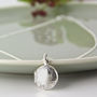 Sterling Silver Round Locket Necklace, thumbnail 1 of 9