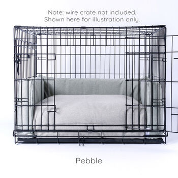 Mattress And Bed Bumper Set For Dog Crate In Faroe, 4 of 9