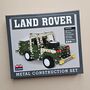 Land Rover Metal Construction Set, thumbnail 3 of 4