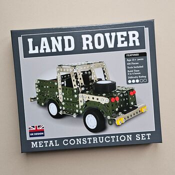 Land Rover Metal Construction Set, 3 of 4