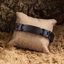 Engraved Ebony Wood Bracelet – Personalised Wooden Gift For Men And Women, thumbnail 4 of 7