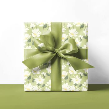 Daisy Meadow Gift Wrapping Paper, 5 of 6