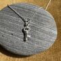 Happy 18th Sterling Silver Key Of Life On Chain, thumbnail 1 of 2