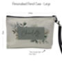 Personalised Floral Linen Bag, thumbnail 6 of 6