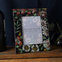 Twilight Bloom Glass 6x4 Photo Frame In Gift Box, thumbnail 1 of 3