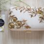 Jessie Ivory Floral Embroidered Clutch, thumbnail 1 of 8