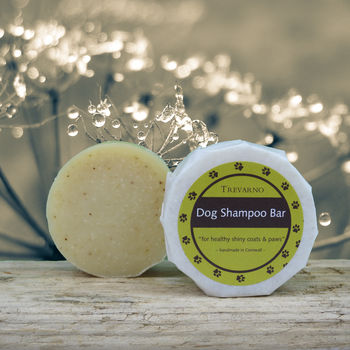 Dog Shampoo Bar By Organic Trevarno | notonthehighstreet.com