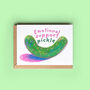 Emotional Support Pickle Card, thumbnail 1 of 2