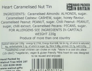 Heart Full Of Caramelised Nuts, 7 of 7