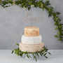 So Cheesy Wedding Cake Topper, thumbnail 3 of 6