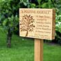 Engraved Tree Memorial Plaque, thumbnail 1 of 6