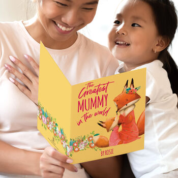 Greatest Mum In The World Personalised Story Book, 2 of 12
