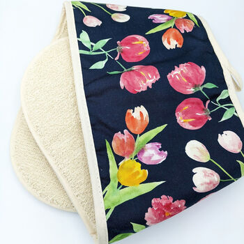 Luxury Floral Tulip And Peony Oven Gloves, 5 of 7