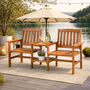 Wooden Companion Bench Set, thumbnail 4 of 5