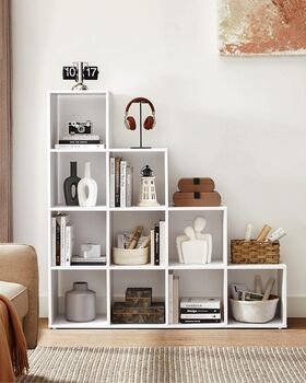 10 Compartment Bookcase For Living Room And Office, 2 of 9