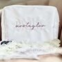 Personalised Embroidered Bride Pouch, thumbnail 7 of 7