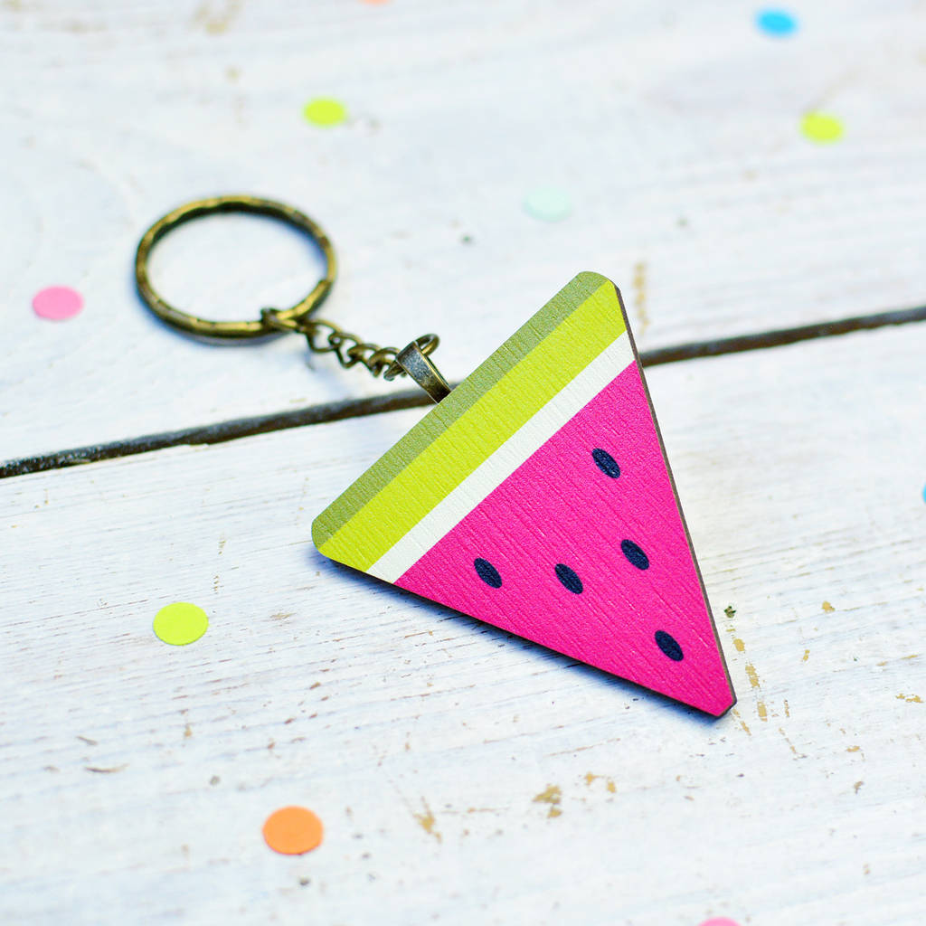 Image of Colourful Watermelon Keyring