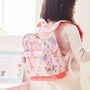 Personalised Pink Safari Print Mini Backpack, thumbnail 1 of 7