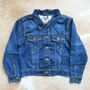 'Happy' Embroidered Kids Denim Jacket, thumbnail 3 of 5